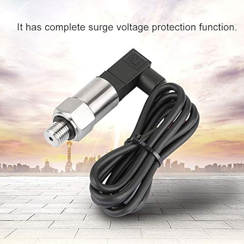 Yosoo Silicon Pressure Transmitter Transducer Sensor 4-20mA Output G1/4 for Water Gas Oil(0-1MPA) - Image 4